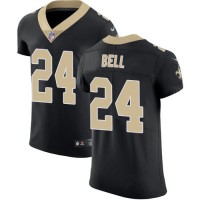 جاكيت اسود طويل Nike Saints #24 Vonn Bell Black Team Color Men's Stitched NFL Vapor  Untouchable Elite Jersey جاكيت اسود طويل