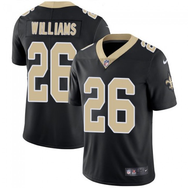 Nike Saints #26 P.J. Williams Black Team Color Men's Stitched NFL Vapor Untouchable Limited Jersey