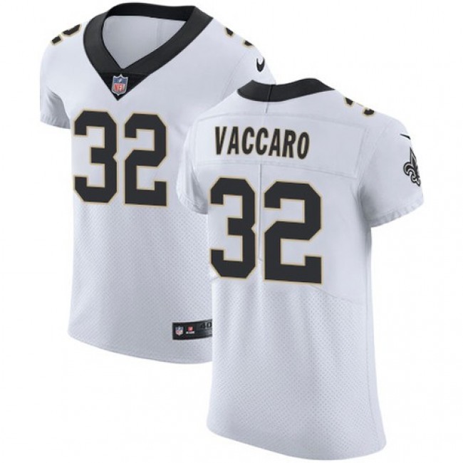 Nike Saints #32 Kenny Vaccaro White Men's Stitched NFL Vapor Untouchable Elite Jersey
