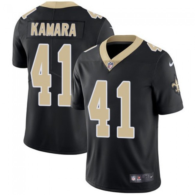 New Orleans Saints #41 Alvin Kamara Black Team Color Youth Stitched NFL Vapor Untouchable Limited Jersey