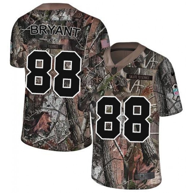 Nike Saints #88 Dez Bryant Camo Men's Stitched NFL Limited Rush Realtree Jersey