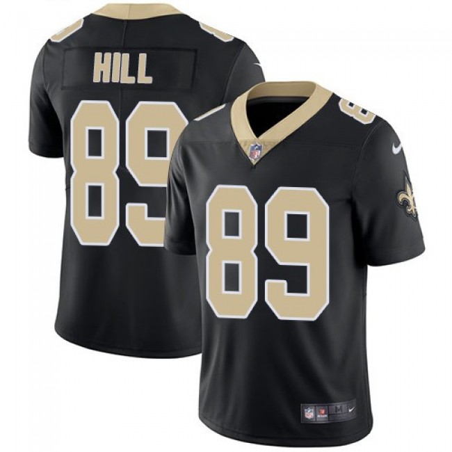 New Orleans Saints #89 Josh Hill Black Team Color Youth Stitched NFL Vapor Untouchable Limited Jersey