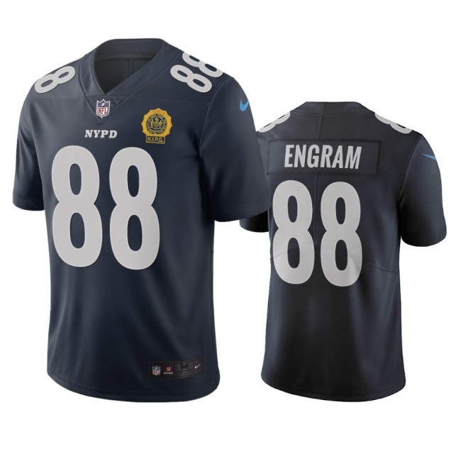 New York Giants #88 Evan Engram Navy Vapor Limited City Edition NFL Jersey