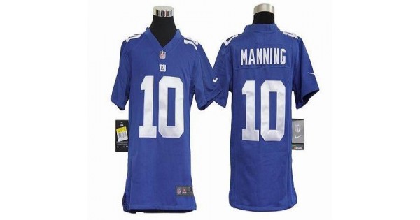 بوكس رجالي NFL Jersey Sales Associate-New York Giants #10 Eli Manning Royal ... بوكس رجالي