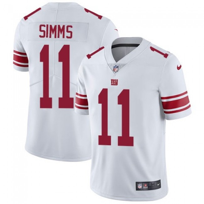 Nike Giants #11 Phil Simms White Men's Stitched NFL Vapor Untouchable Limited Jersey