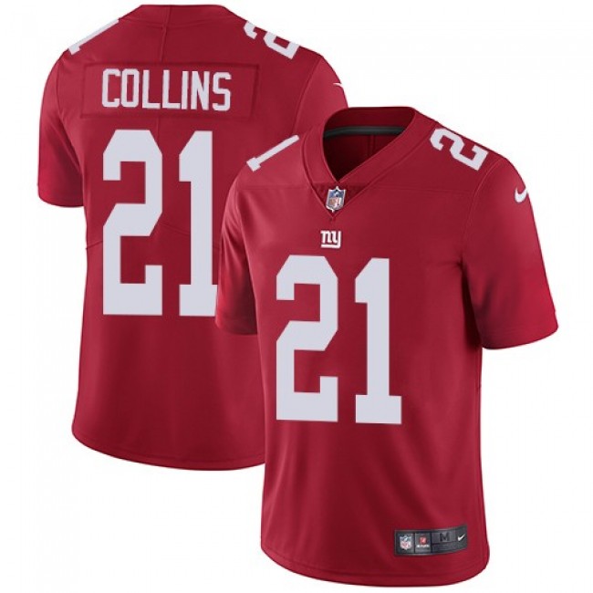 New York Giants #21 Landon Collins Red Alternate Youth Stitched NFL Vapor Untouchable Limited Jersey