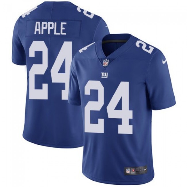 New York Giants #24 Eli Apple Royal Blue Team Color Youth Stitched NFL Vapor Untouchable Limited Jersey