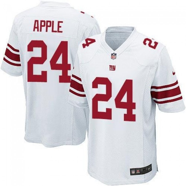 New York Giants #24 Eli Apple White Youth Stitched NFL Elite Jersey