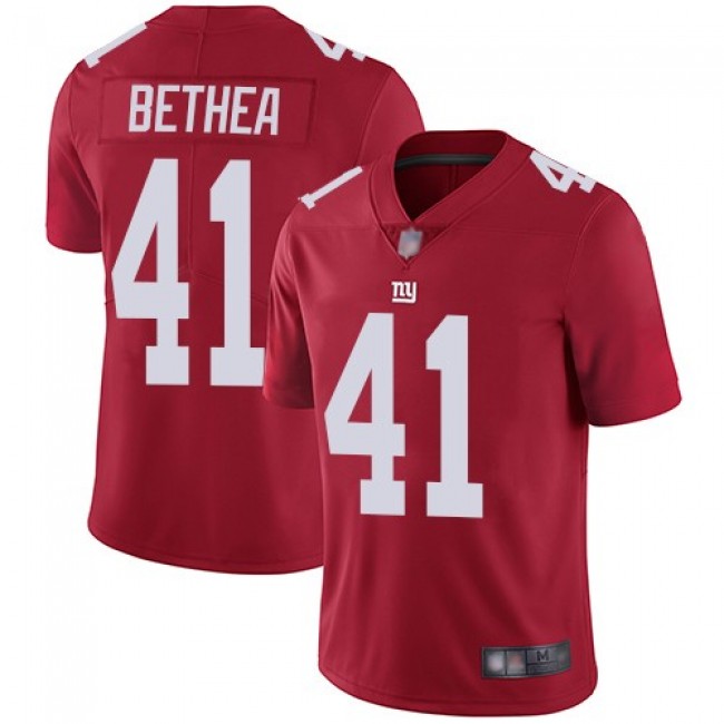 Nike Giants #41 Antoine Bethea Red Alternate Men's Stitched NFL Vapor Untouchable Limited Jersey