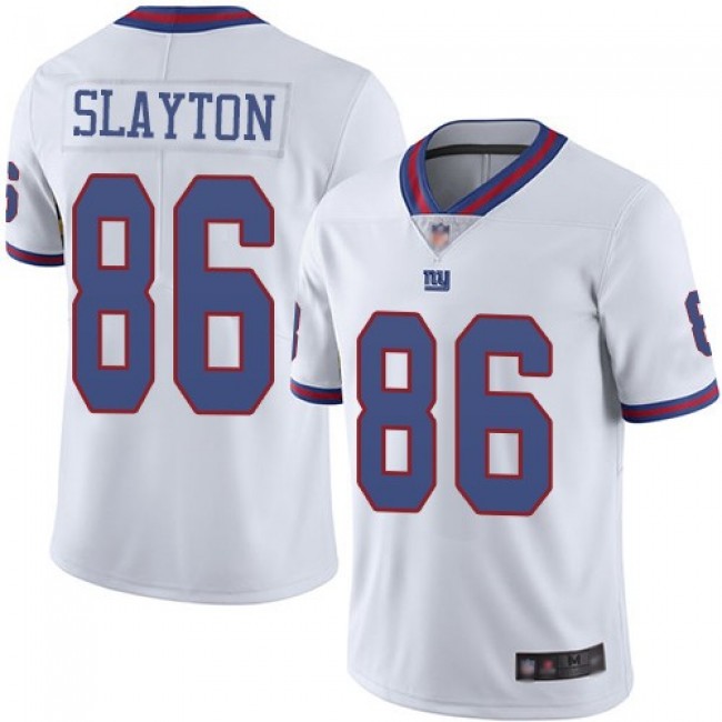 Nike Giants #86 Darius Slayton White Men's Stitched NFL Limited Rush Jersey