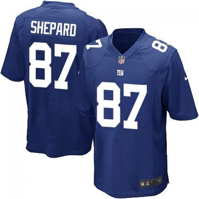 New York Giants #87 Sterling Shepard Royal Blue Team Color Youth Stitched NFL Elite Jersey