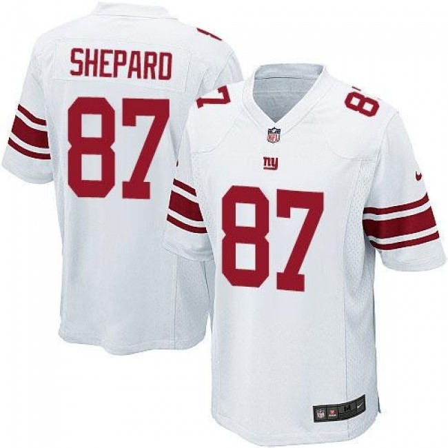 New York Giants #87 Sterling Shepard White Youth Stitched NFL Elite Jersey