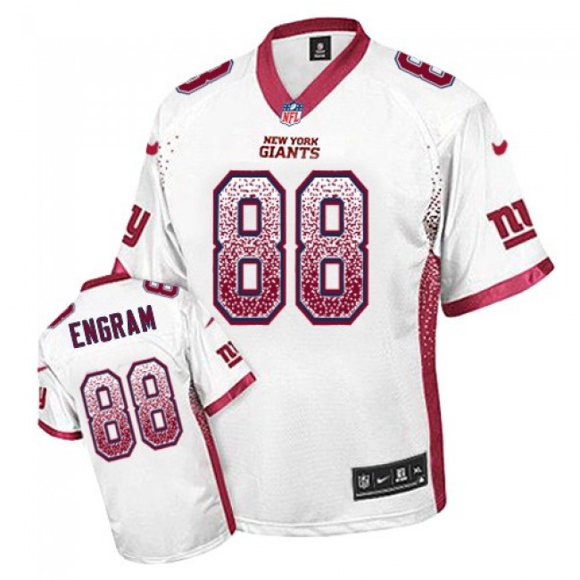 Nike Giants #88 Evan Engram White Men's Stitched NFL Elite Drift Fashion Jersey
