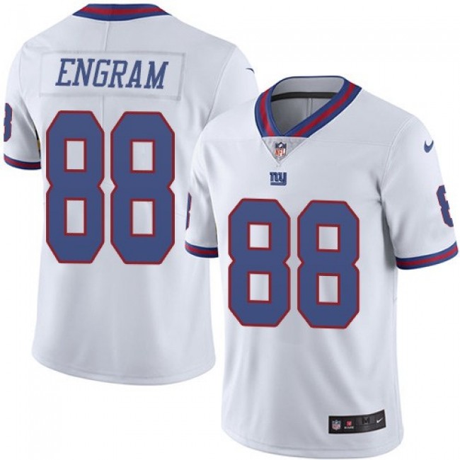 New York Giants #88 Evan Engram White Youth Stitched NFL Limited Rush Jersey