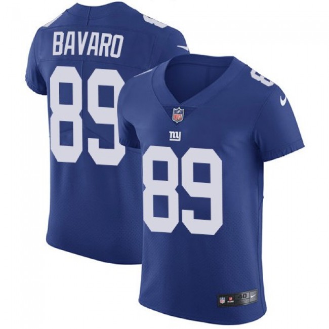 Nike Giants #89 Mark Bavaro Royal Blue Team Color Men's Stitched NFL Vapor Untouchable Elite Jersey