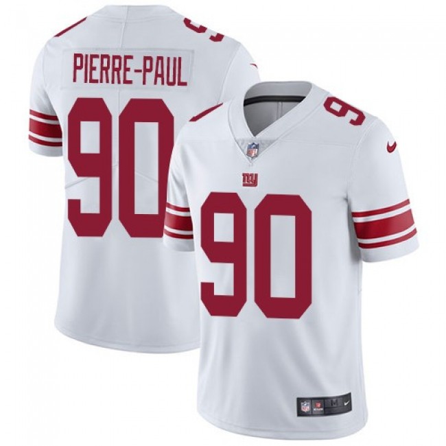 New York Giants #90 Jason Pierre-Paul White Youth Stitched NFL Vapor Untouchable Limited Jersey