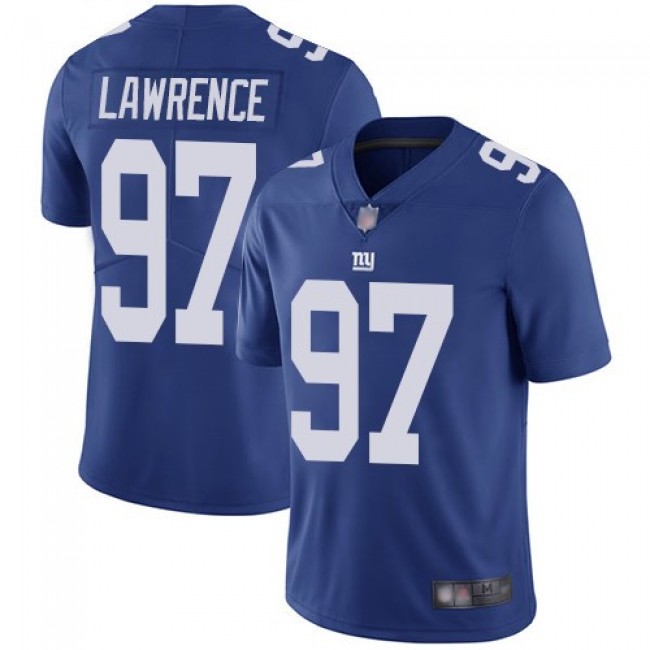 Nike Giants #97 Dexter Lawrence Royal Blue Team Color Men's Stitched NFL Vapor Untouchable Limited Jersey