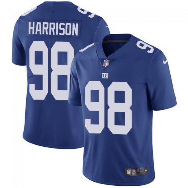 New York Giants #98 Damon Harrison Royal Blue Team Color Youth Stitched NFL Vapor Untouchable Limited Jersey
