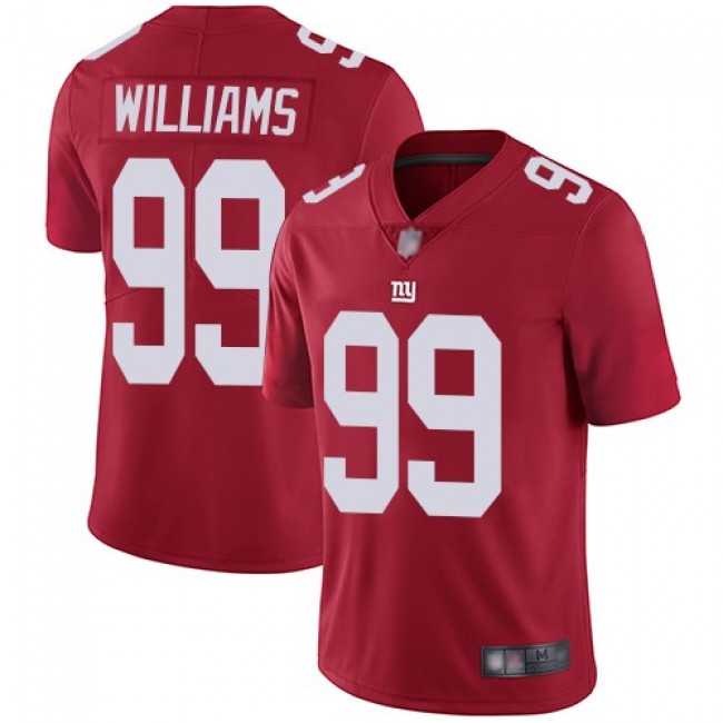 خشب الصندل الاصلي Nike Giants #99 Leonard Williams Red Alternate Men's Stitched NFL New Elite Jersey ثيم ابيض