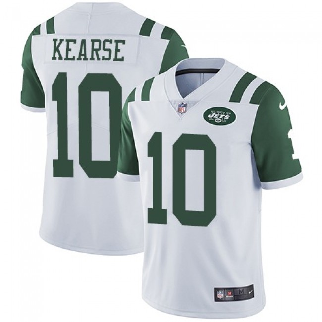 New York Jets #10 Jermaine Kearse White Youth Stitched NFL Vapor Untouchable Limited Jersey