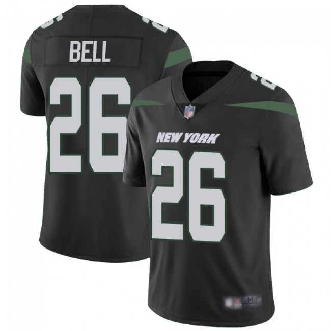 Nike Jets #26 Le'Veon Bell Black Alternate Men's Stitched NFL Vapor Untouchable Limited Jersey