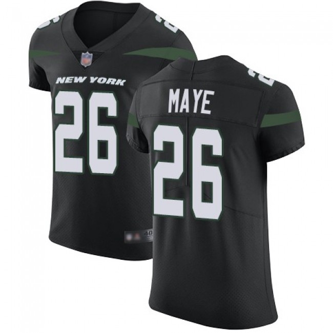 Nike Jets #26 Marcus Maye Black Alternate Men's Stitched NFL Vapor Untouchable Elite Jersey