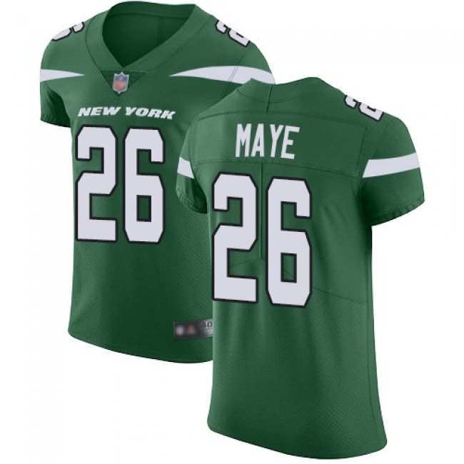 Nike Jets #26 Marcus Maye Green Team Color Men's Stitched NFL Vapor Untouchable Elite Jersey