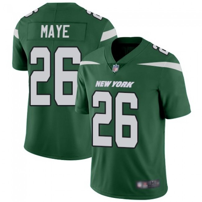 Nike Jets #26 Marcus Maye Green Team Color Men's Stitched NFL Vapor Untouchable Limited Jersey