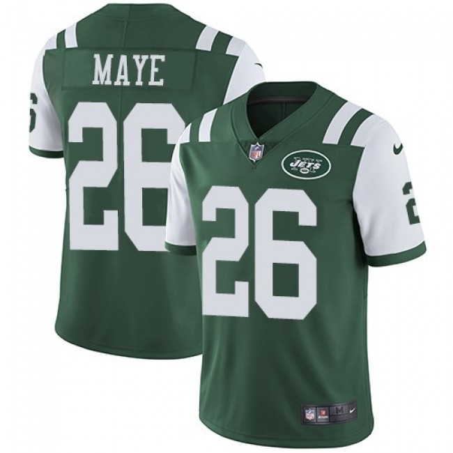 New York Jets #26 Marcus Maye Green Team Color Youth Stitched NFL Vapor Untouchable Limited Jersey