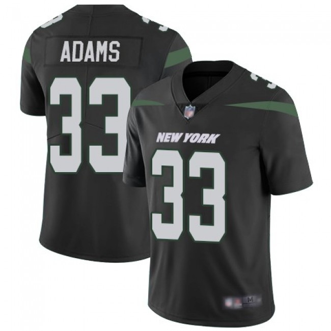 Nike Jets #33 Jamal Adams Black Alternate Men's Stitched NFL Vapor Untouchable Limited Jersey