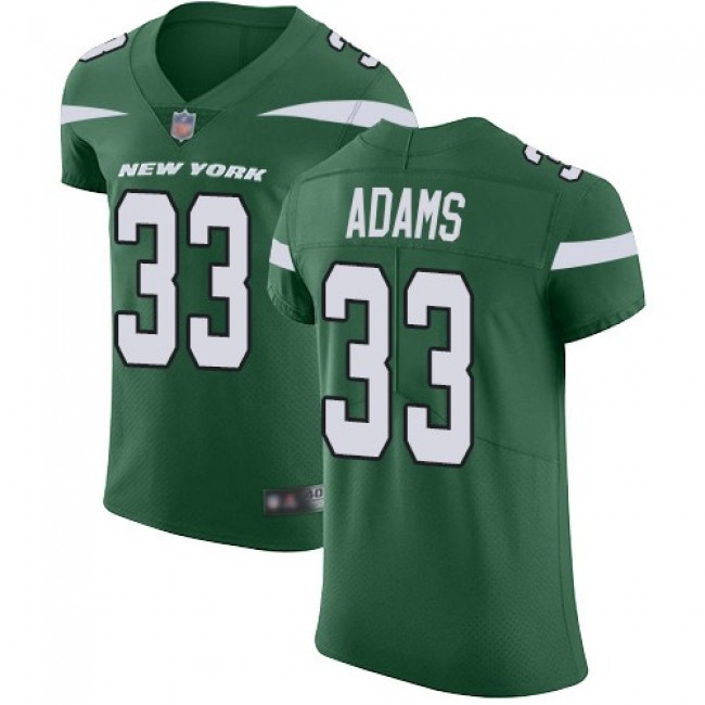 Nike Jets #33 Jamal Adams Green Team Color Men's Stitched NFL Vapor Untouchable Elite Jersey