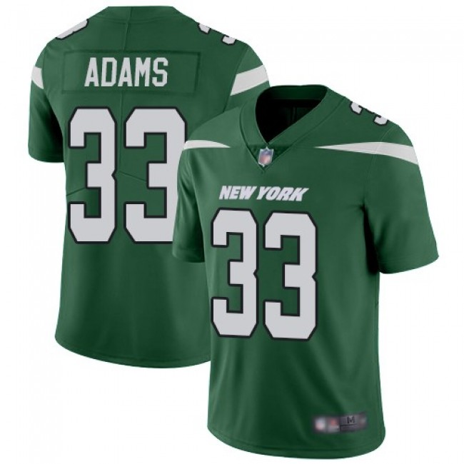 Nike Jets #33 Jamal Adams Green Team Color Men's Stitched NFL Vapor Untouchable Limited Jersey