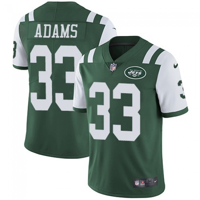 New York Jets #33 Jamal Adams Green Team Color Youth Stitched NFL Vapor Untouchable Limited Jersey