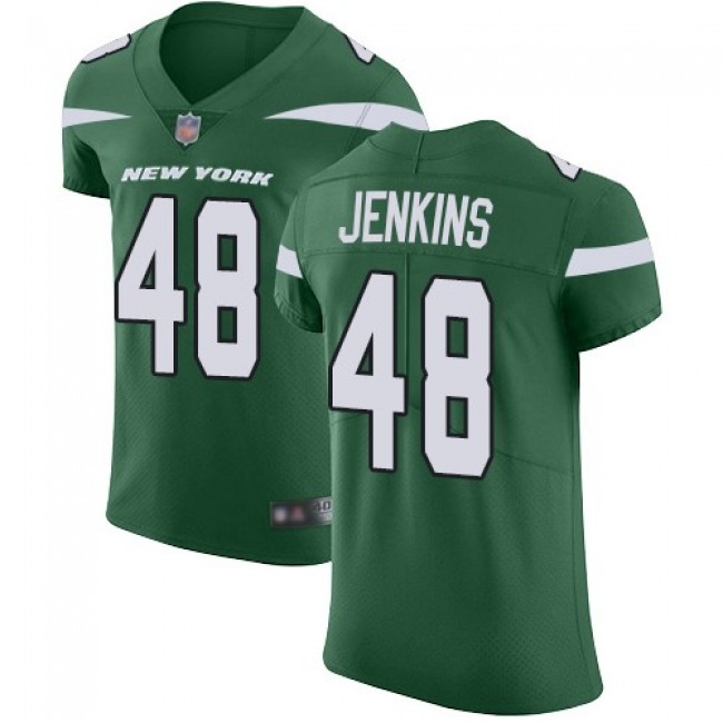 Nike Jets #48 Jordan Jenkins Green Team Color Men's Stitched NFL Vapor Untouchable Elite Jersey