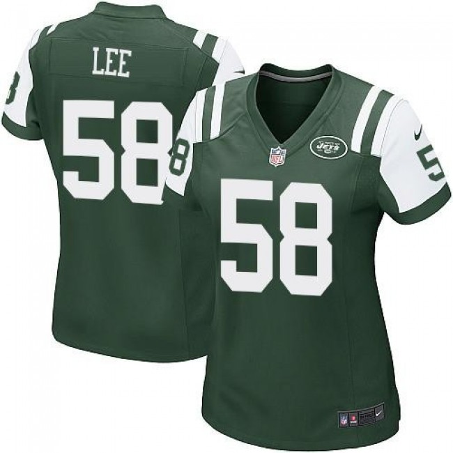 Women's Jets #50 Darron Lee Green Team Color Stitched NFL Elite Jersey