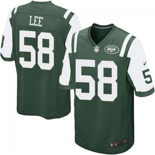 New York Jets #50 Darron Lee Green Team Color Youth Stitched NFL Elite Jersey