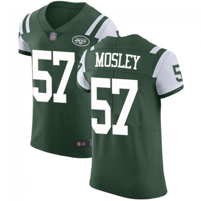 Nike Jets #57 C.J. Mosley Green Team Color Men's Stitched NFL Vapor Untouchable Elite Jersey
