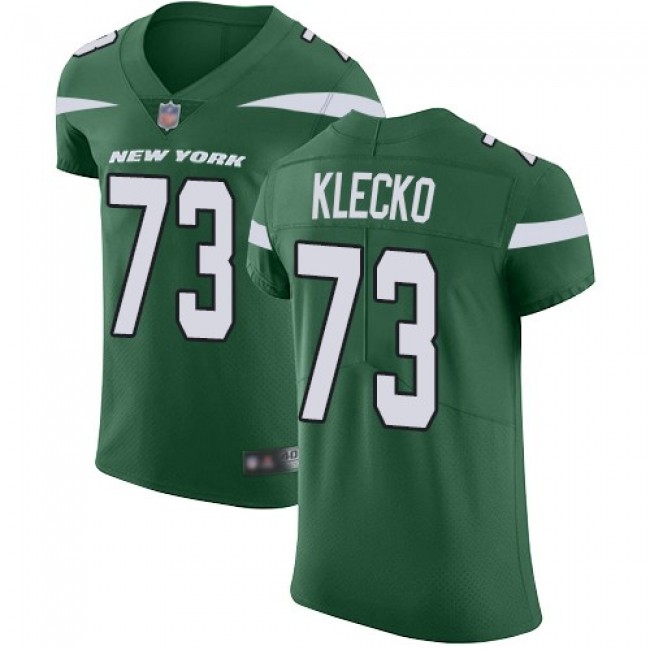 Nike Jets #73 Joe Klecko Green Team Color Men's Stitched NFL Vapor Untouchable Elite Jersey