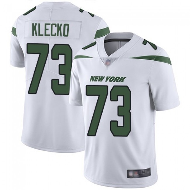Nike Jets #73 Joe Klecko White Men's Stitched NFL Vapor Untouchable Limited Jersey