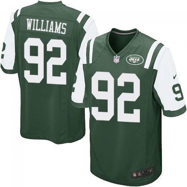 New York Jets #92 Leonard Williams Green Team Color Youth Stitched NFL Elite Jersey