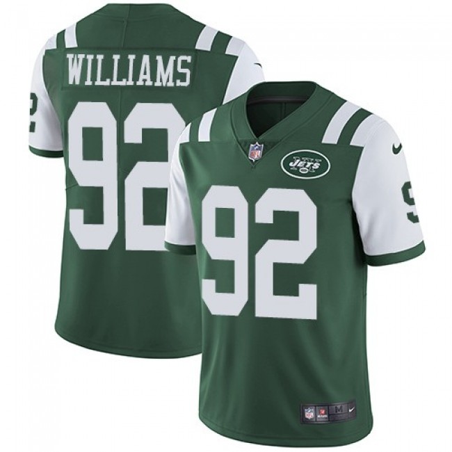 New York Jets #92 Leonard Williams Green Team Color Youth Stitched NFL Vapor Untouchable Limited Jersey