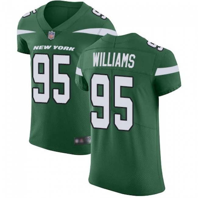 صور لحية Jets #95 Quinnen Williams Green Team Color Youth Stitched Football Vapor Untouchable Limited Jersey صور لحية