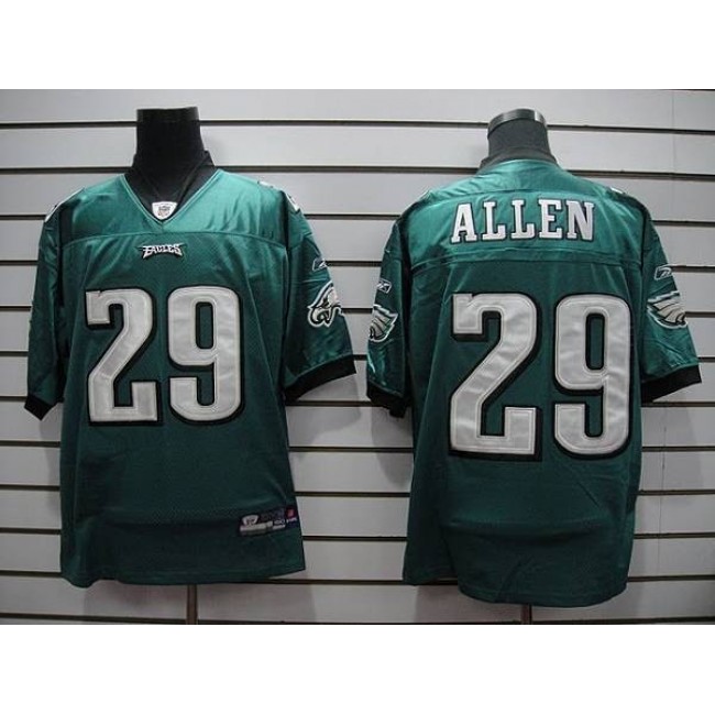 Eagles #29 Nathaniel Allen Green Stitched NFL Jersey