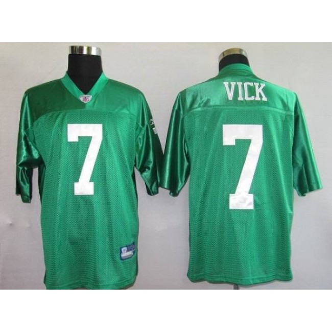 Eagles Michael Vick #7 Stitched 1960 Throwback Green NFL Jersey