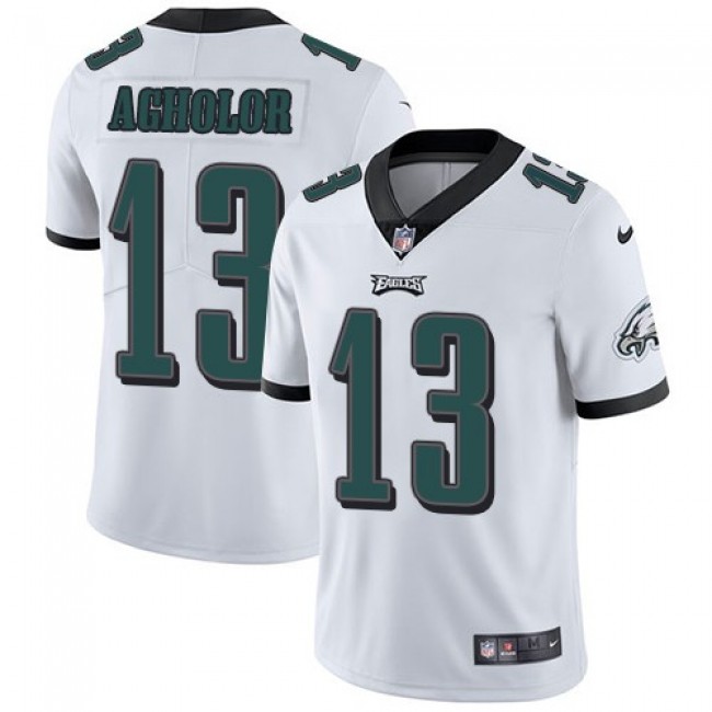 Philadelphia Eagles #13 Nelson Agholor White Youth Stitched NFL Vapor Untouchable Limited Jersey