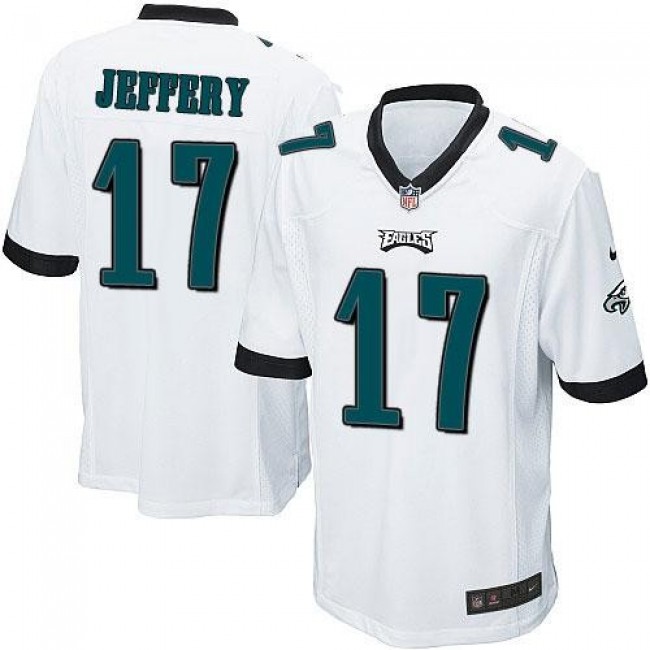 Philadelphia Eagles #17 Alshon Jeffery White Youth Stitched NFL New Elite Jersey