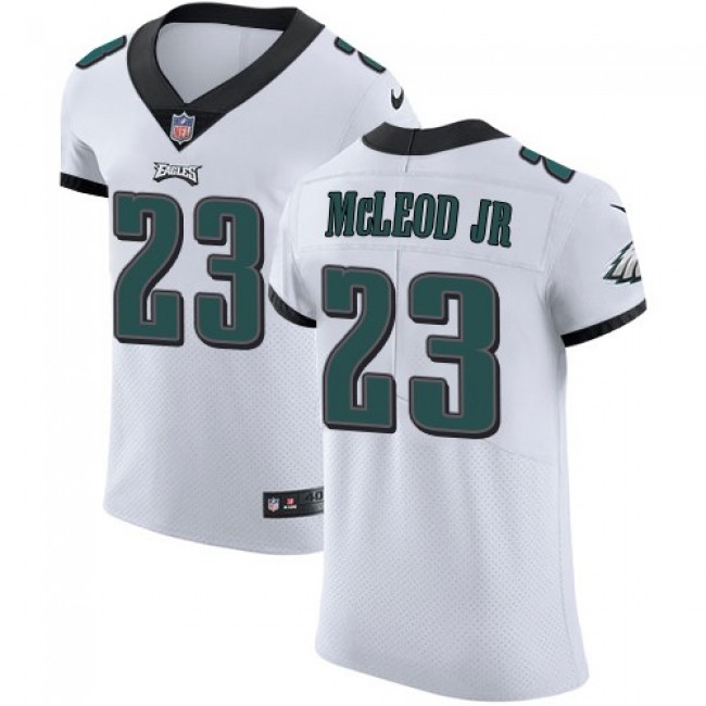 Nike Eagles #23 Rodney McLeod Jr White Men's Stitched NFL Vapor Untouchable Elite Jersey