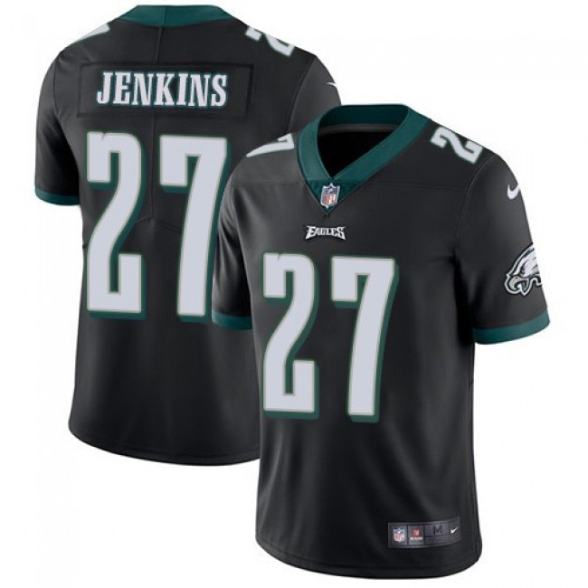 Nike Eagles #27 Malcolm Jenkins Black Alternate Men's Stitched NFL Vapor Untouchable Limited Jersey