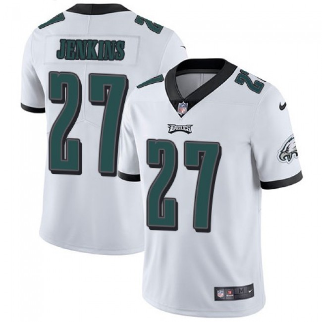 Philadelphia Eagles #27 Malcolm Jenkins White Youth Stitched NFL Vapor Untouchable Limited Jersey