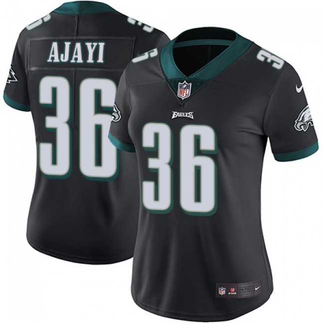 بشت ملكي Men's Nike Philadelphia Eagles #36 Jay Ajayi Black Alternate Stitched NFL Vapor Untouchable Elite Jersey بشت ملكي